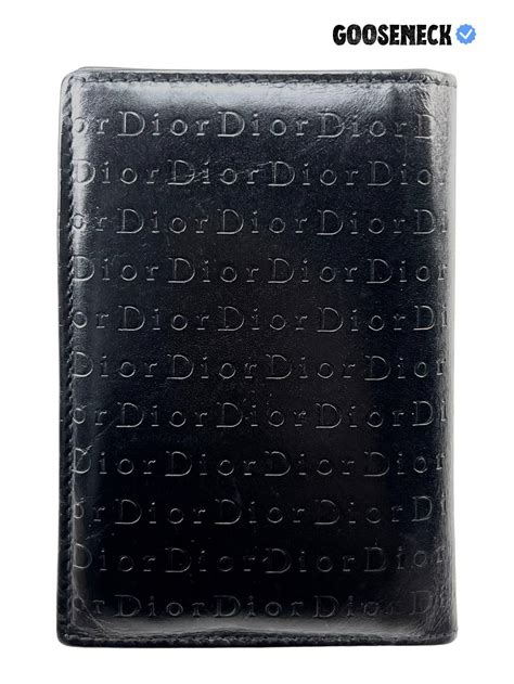 dior homme card holder black 2015|dior real real wallet.